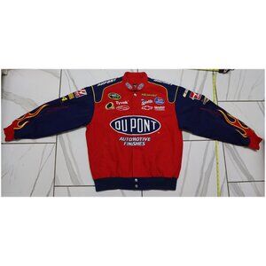 Vintage Nascar Jeff Gordon Dupont Motorsports racing jacket‎ Size Large